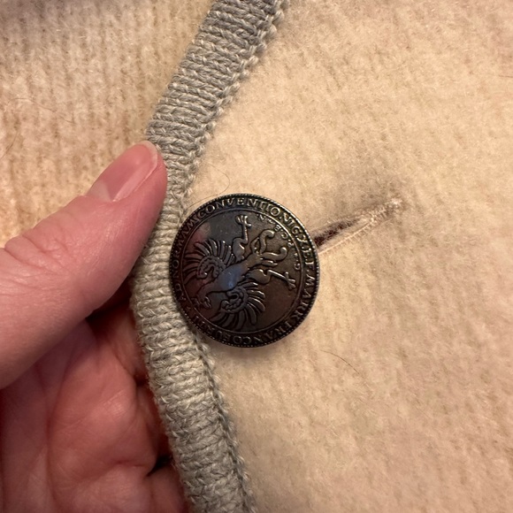 Stapf Austria Women's 100% Wool Button Sweater Size 34 - Picture 7 of 8